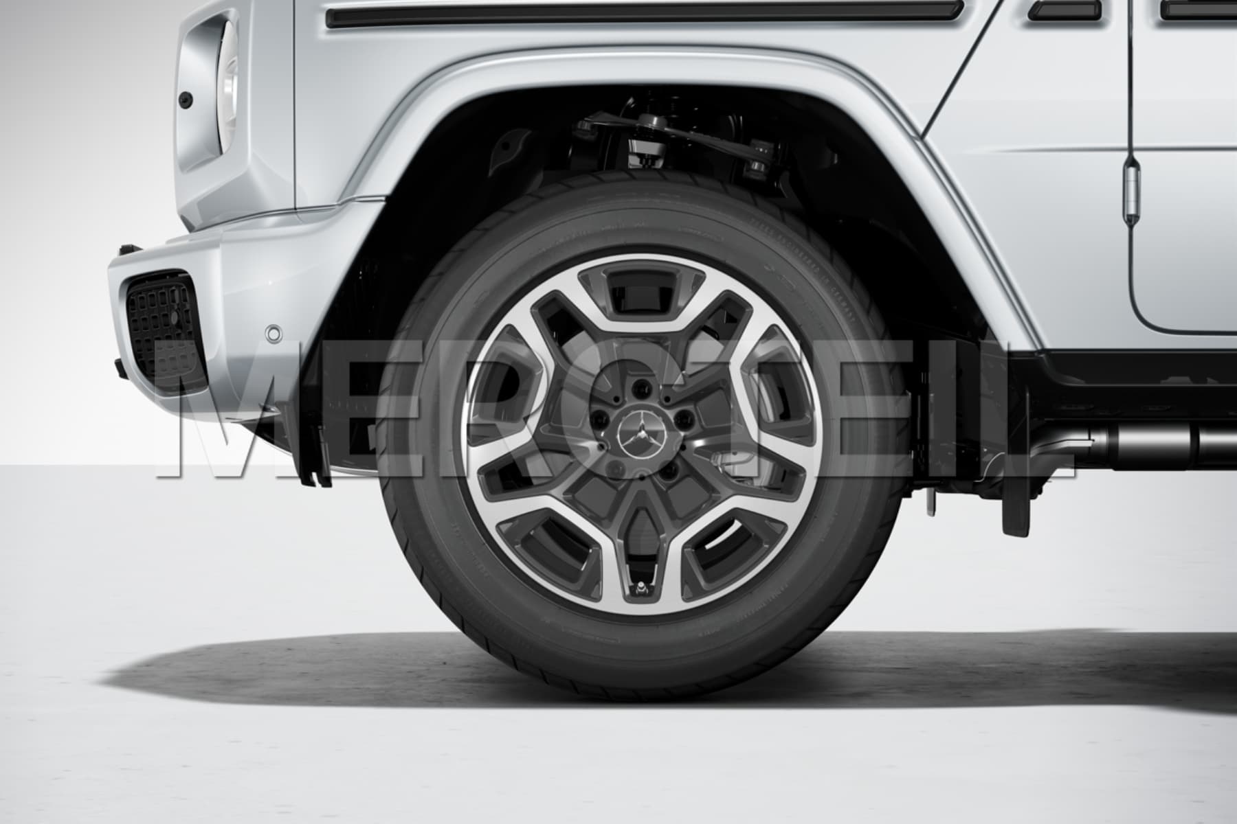 G Class 5 Twin Spoke Tremolite Grey Light Alloy Wheel Set W465 Genuine Mercedes-Benz A46540102007X44