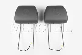 G Class AMG Leather Headrests with Ornamental Printing (part number: A46397001809E38)