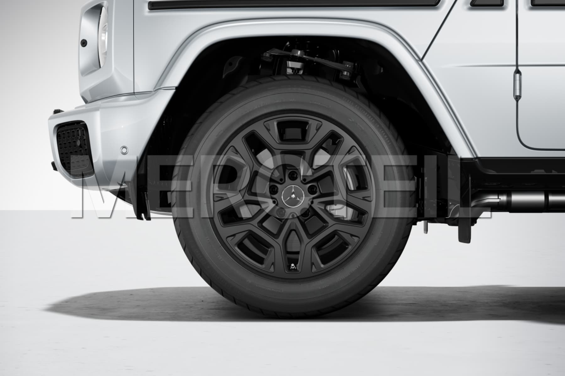 G-Class Black Matt 5 Twin Spoke Light Alloy Wheel Set W465 Genuine Mercedes-Benz A46540102007X35