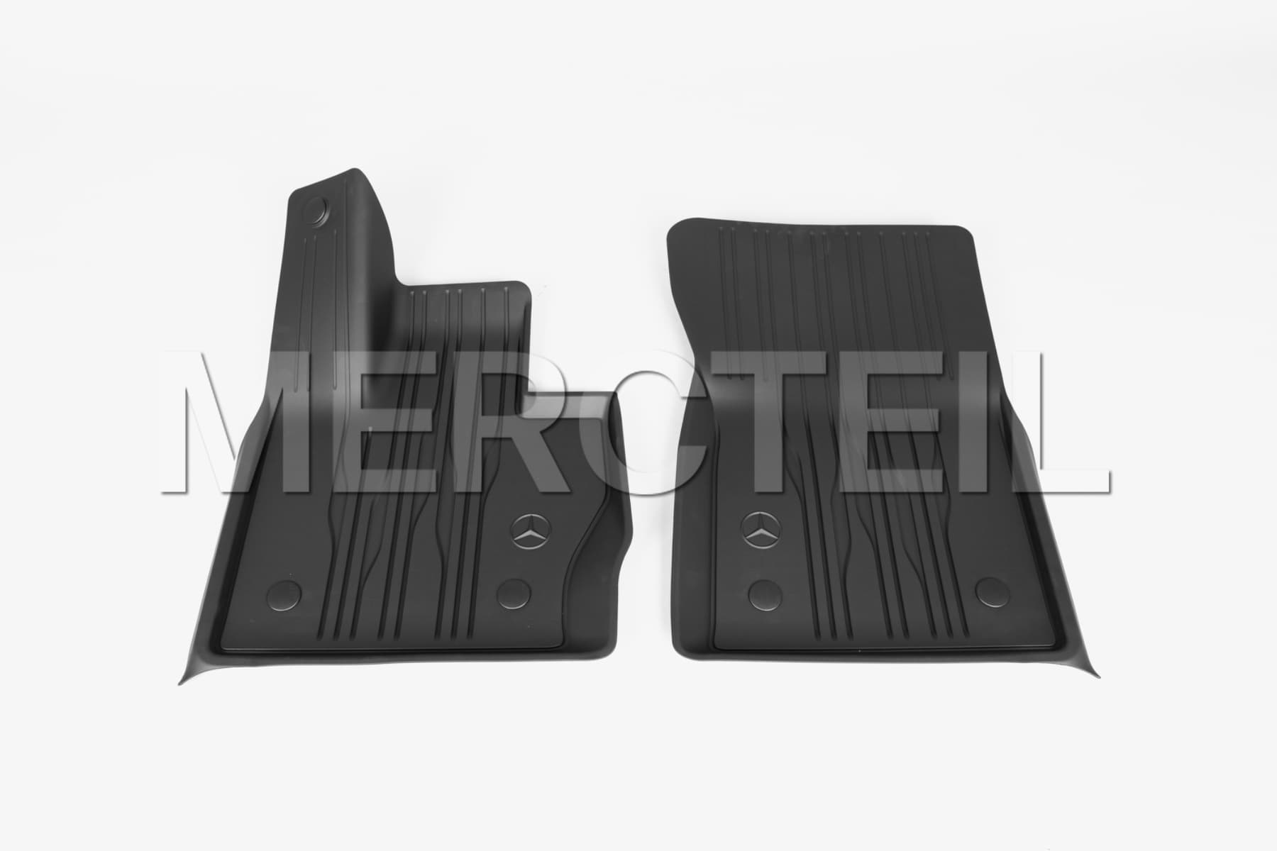 G-Class Front Rubber Floor Mats Dynamic Lines LHD W465 Genuine Mercedes-Benz A46568091019051