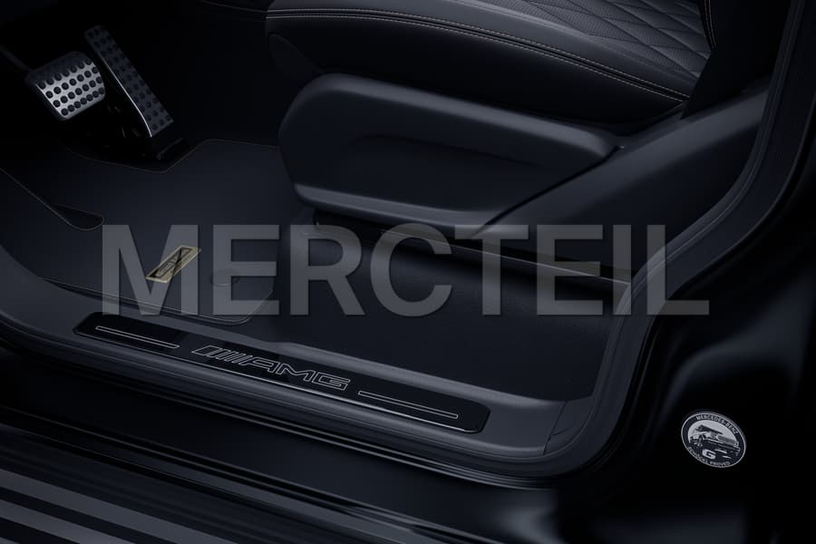 G Class Grand Edition Black Illuminated Door Sills Set W463A/W465 Genuine Mercedes AMG preview 0