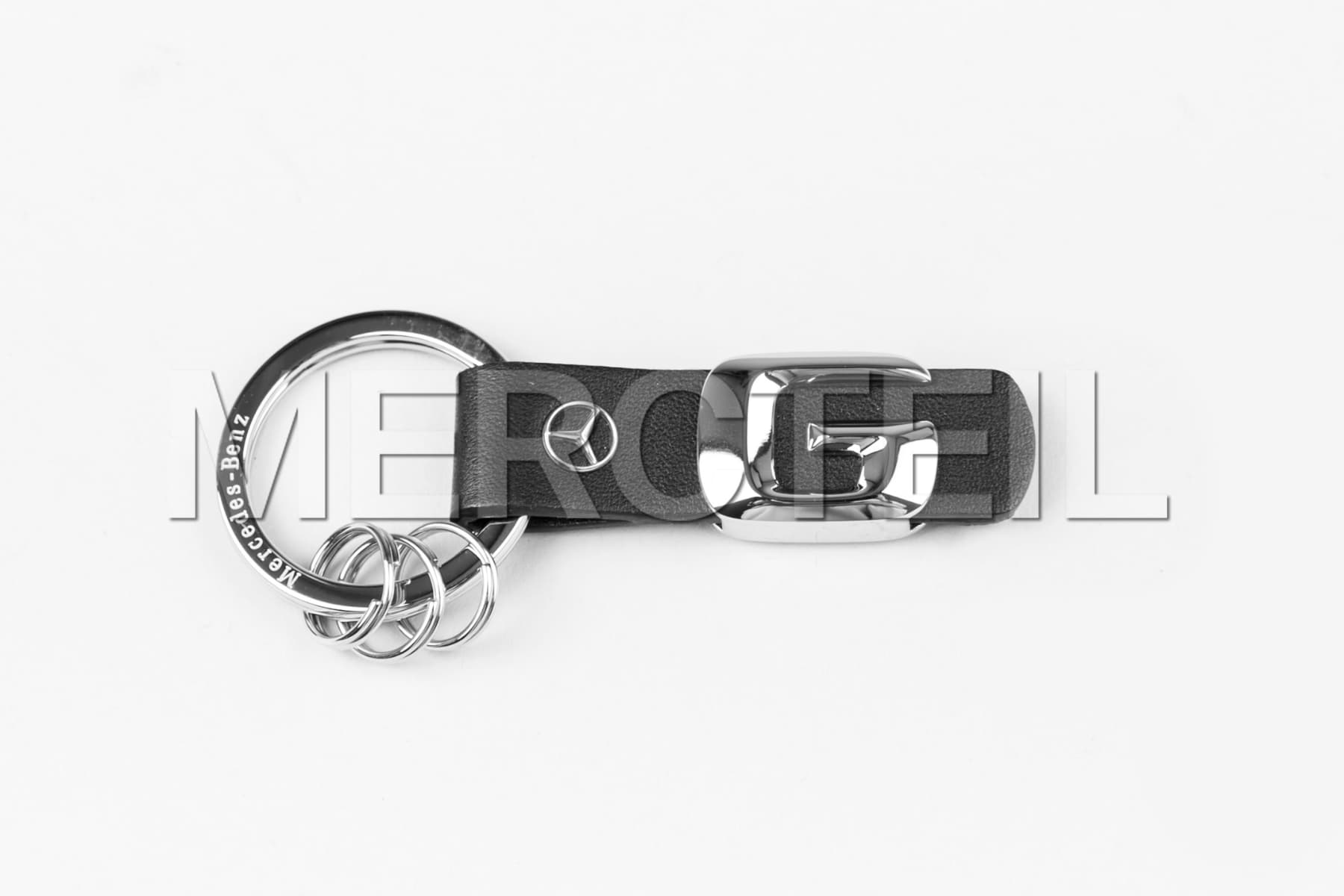 G-Class Lettering Keychain Key Ring Genuine Mercedes-Benz (Part number: B66957999)