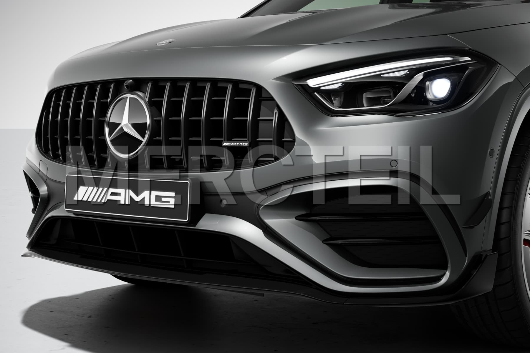 GLA35 AMG Frontstoßstangen-Aero-Frontspoiler und Flaps-Kit GLA-Klasse H247 Original Mercedes-AMG