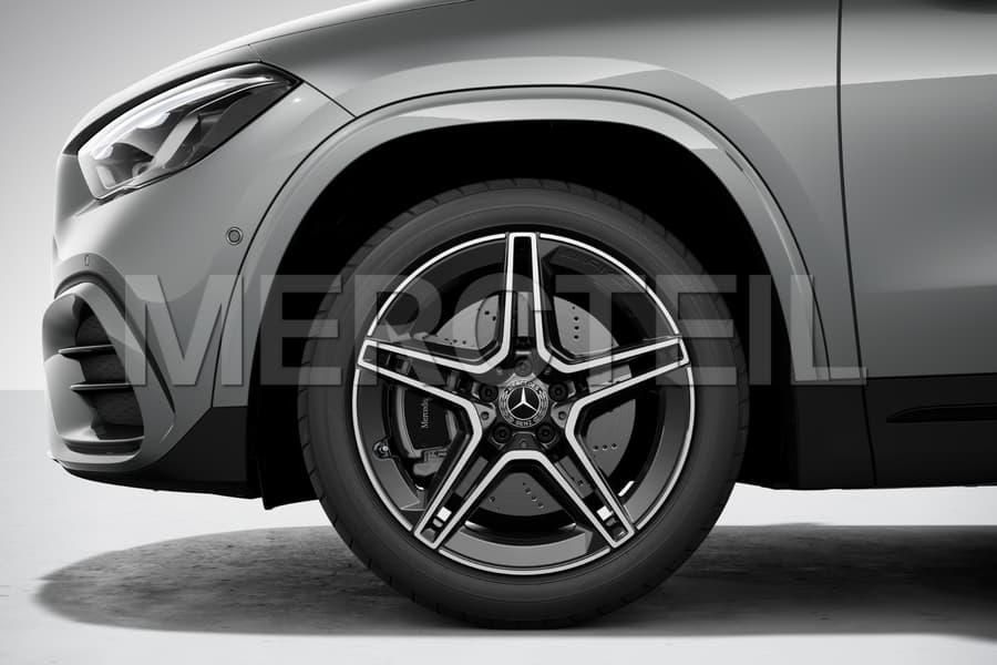 GLA Klasse Vorderachse Sport Bremssystem Kit mit gelochten Bremsscheiben H247 Original Mercedes Benz preview 0
