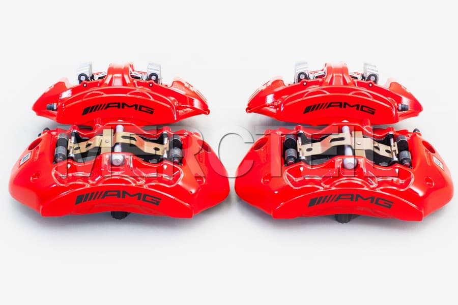 GLC43 AMG/GLC63 AMG Red Calipers Conversion Kit C254/X254 Genuine Mercedes AMG preview 0