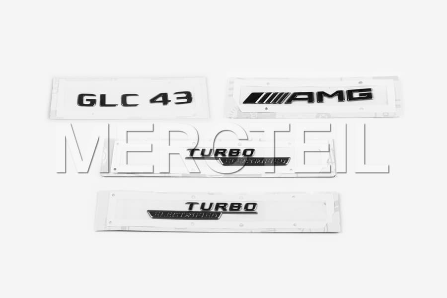 GLC43 AMG Night Package Aufkleber Kit Schwarz C254/X254 Original Mercedes AMG preview 0