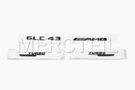 GLC43 AMG Night Package Aufkleber Kit Schwarz C254/X254 Original Mercedes-AMG