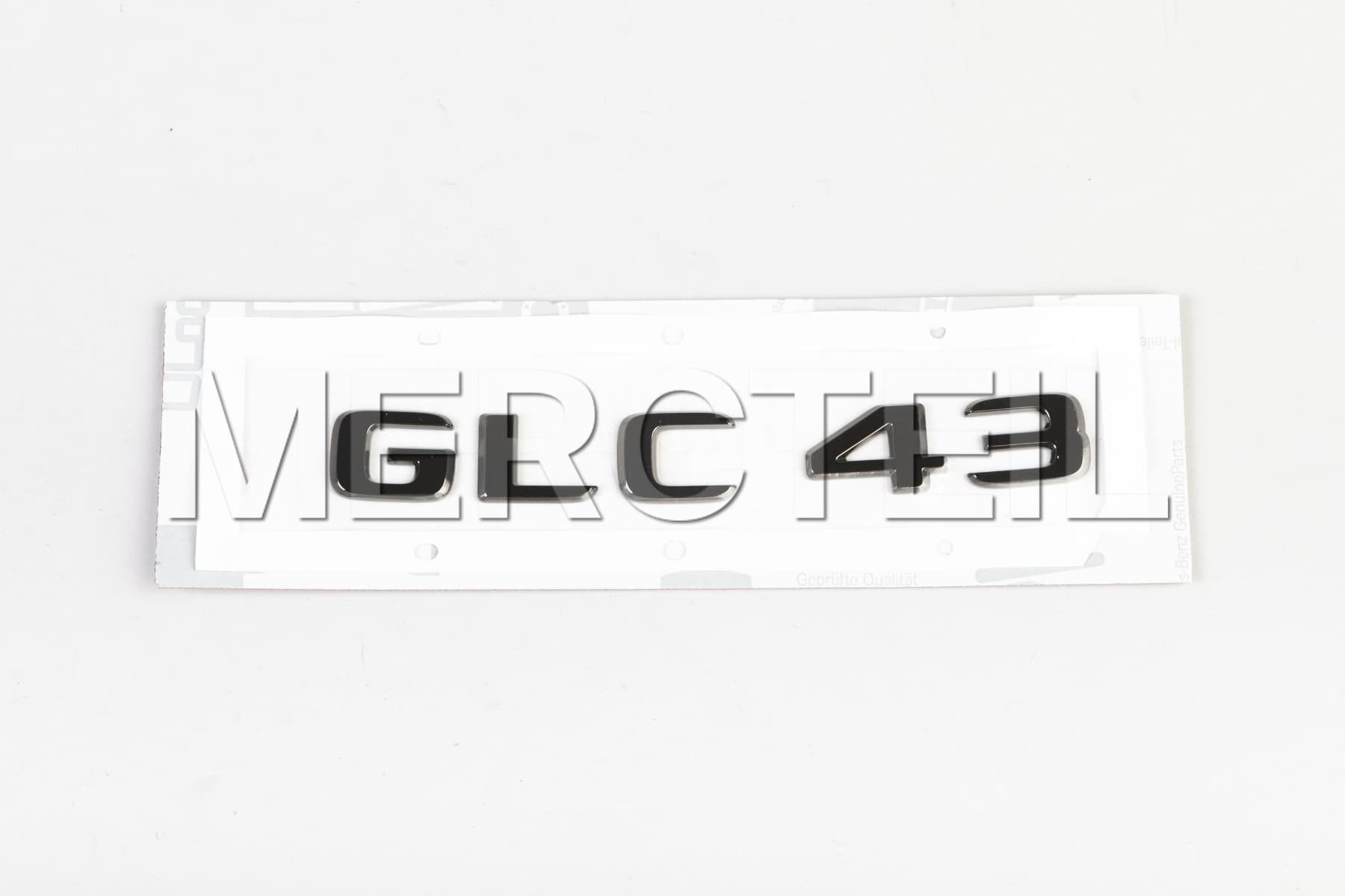 GLC 43 AMG Black Lettering Logo Adhesive Label X254 Genuine Mercedes-AMG A2548173800