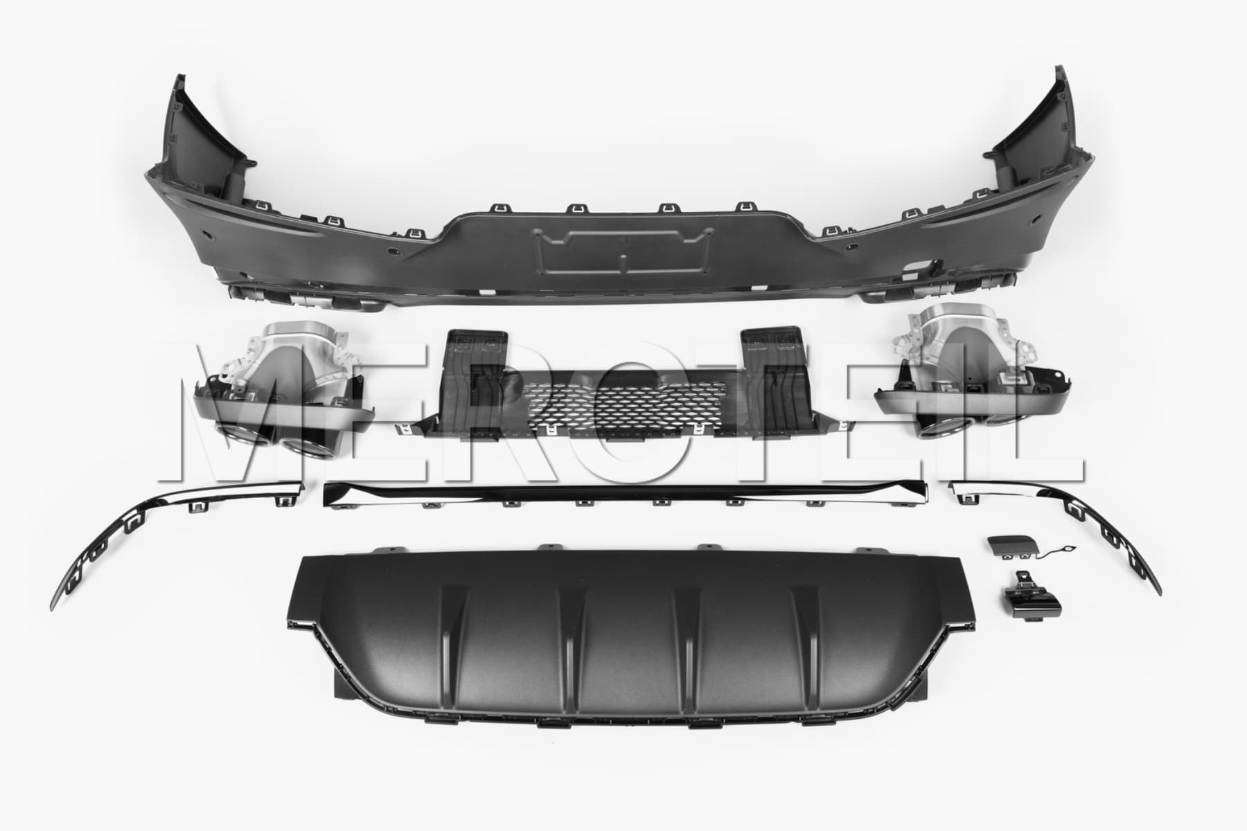 GLC43 Coupe AMG Rear Diffuser Conversion Kit C254 Genuine Mercedes-AMG