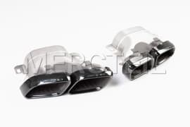 AMG Black Exhaust Tailpipes Genuine Mercedes-AMG (Part number: A0004903000)