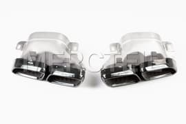 AMG Black Exhaust Tailpipes Genuine Mercedes-AMG (Part number: A0004903100)