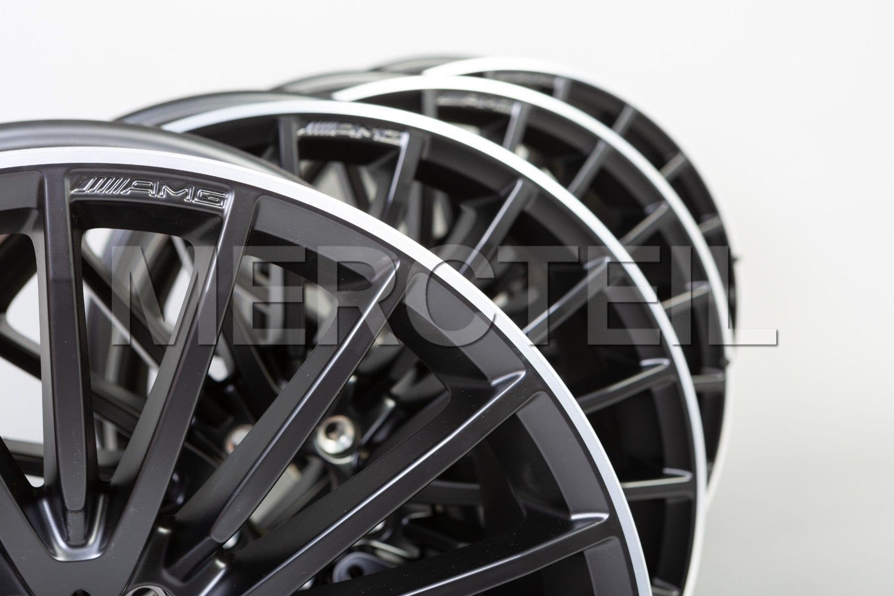 GLC Class AMG Multi Spoke Black Wheels Genuine Mercedes-AMG (part number: A25340159007X71)