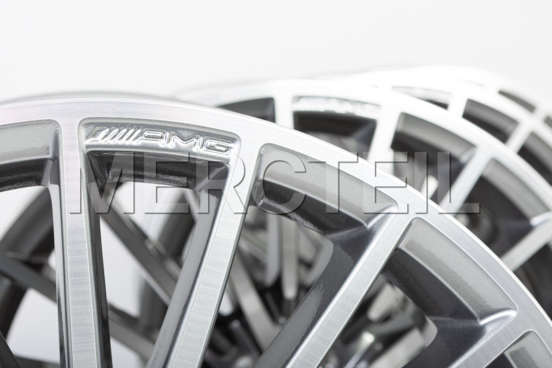 GLC Class AMG Titanium Gray Wheels R21 Genuine Mercedes-AMG (part number: 	
A25340159007X21)