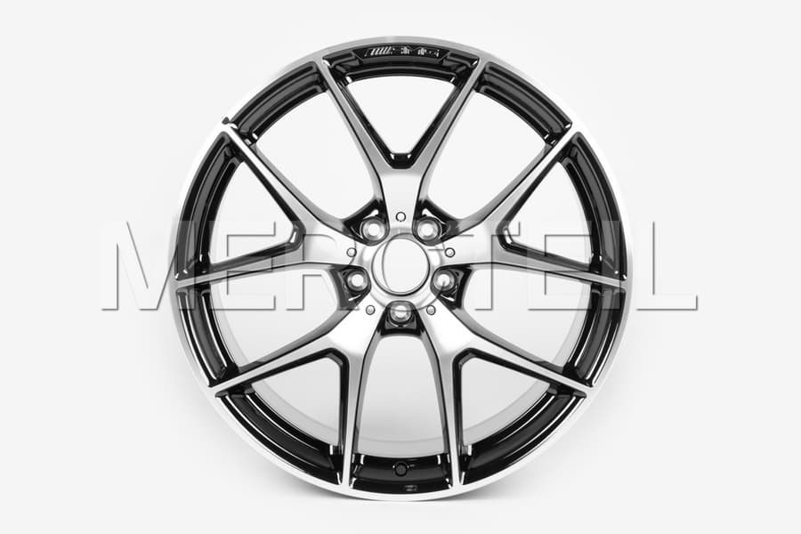 GLC Class AMG Wheels Set Cross Spoke Black 20 Inch X253 / C253 Genuine Mercedes AMG preview 0