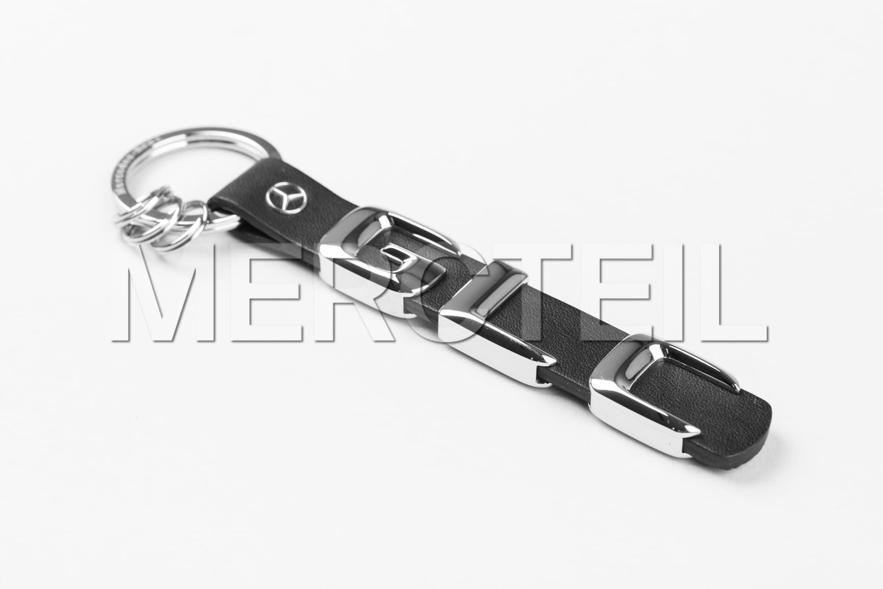 Leather Keychain Moscow Genuine Mercedes-Benz Collection B66953743