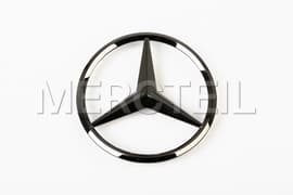 GLC-Class SUV Trunk Star Badge - Black Night Package X254 Genuine Mercedes-AMG (Part number: A2548173400)