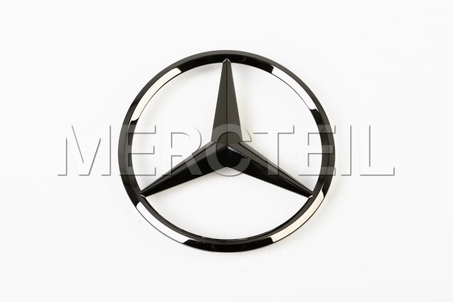 GLC Class SUV Trunk Star Badge - Black Night Package X254 Genuine Mercedes AMG preview 0