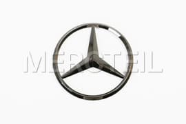 GLC-Klasse SUV Kofferraum-Stern-Emblem - Black Night Paket X254 Original Mercedes-AMG (Teilenummer: A2548173400)