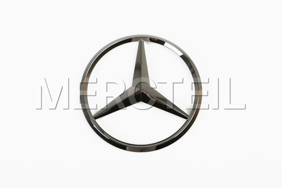 GLC Class SUV Trunk Star Badge - Black Night Package X254 Genuine Mercedes AMG preview 0