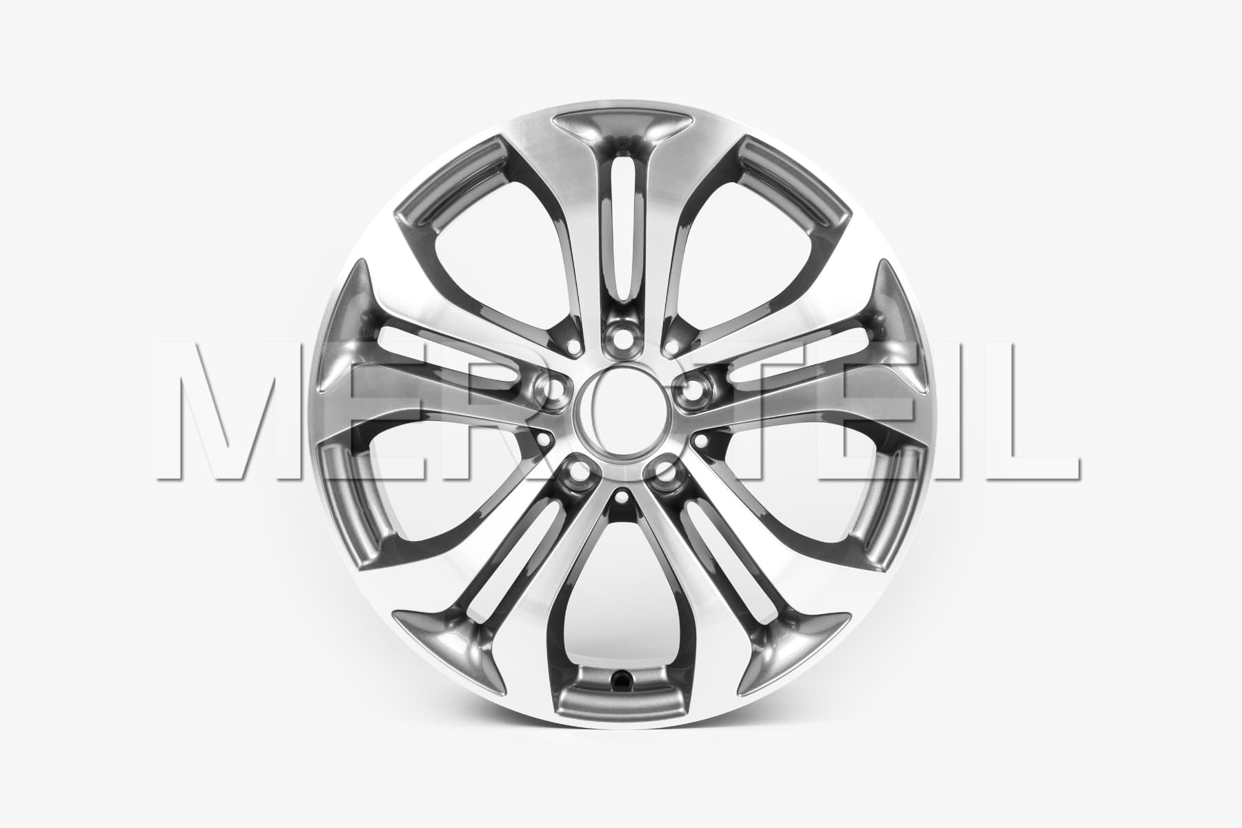 GLC-Class Wheels Set 5 Twin Spoke Design X253 C253 Genuine Mercedes-Benz (Part number: A25340106007X44)