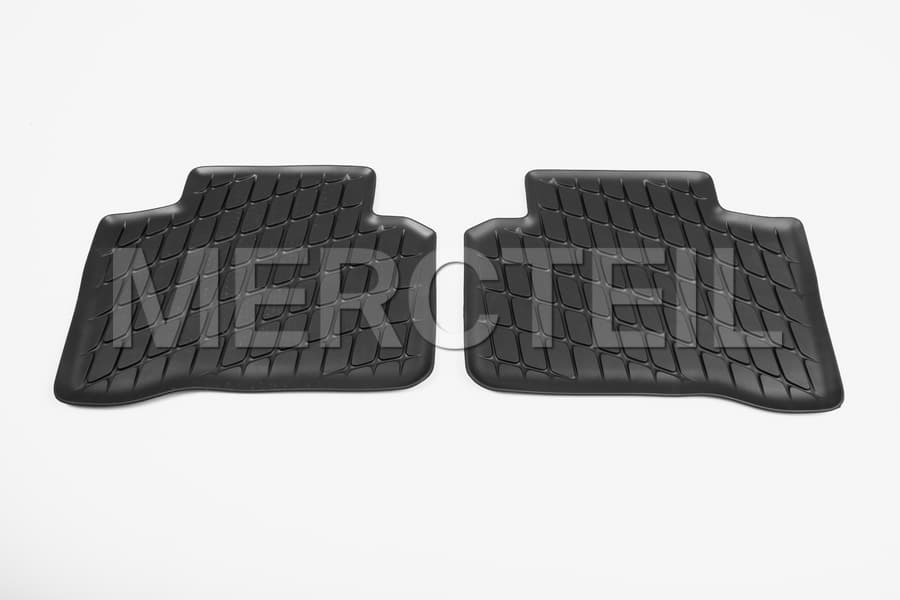 GLC / EQC Rear Rubber Floor Mat Set X/C253 N293 Genuine Mercedes Benz preview 0