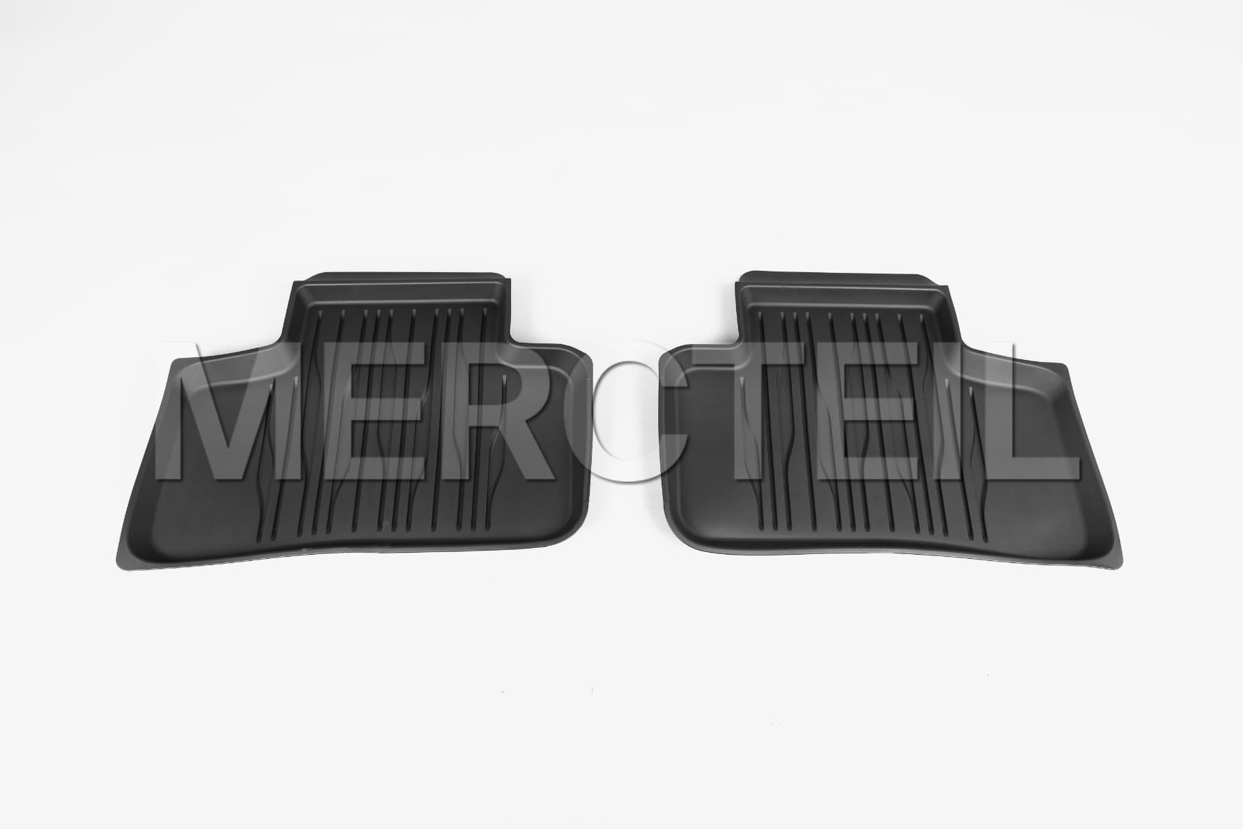GLC Rubber Floor Mats Rear Dynamic Lines C254/X254 Genuine Mercedes-Benz A25468014049051