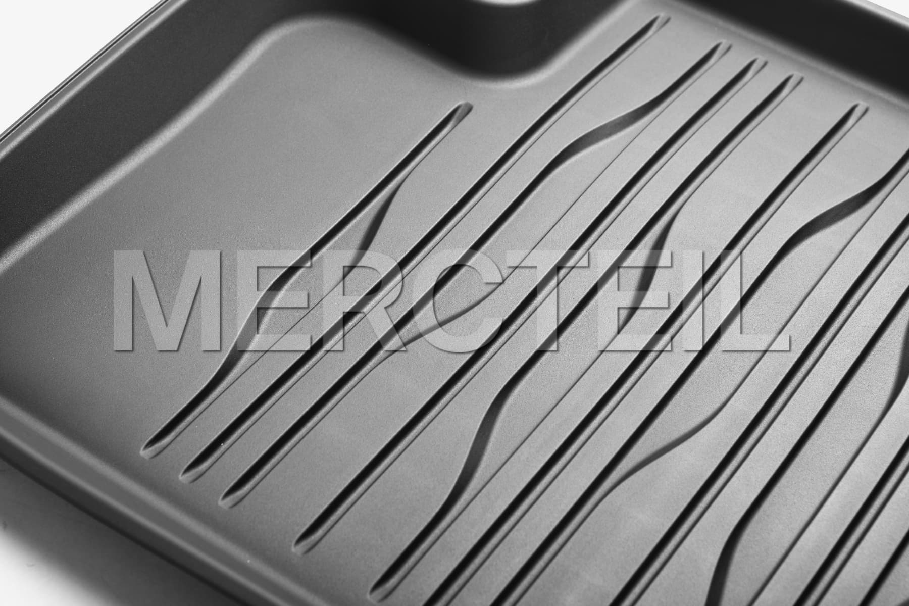 GLC Rubber Floor Mats Rear Dynamic Lines C254/X254 Genuine Mercedes-Benz A25468014049051