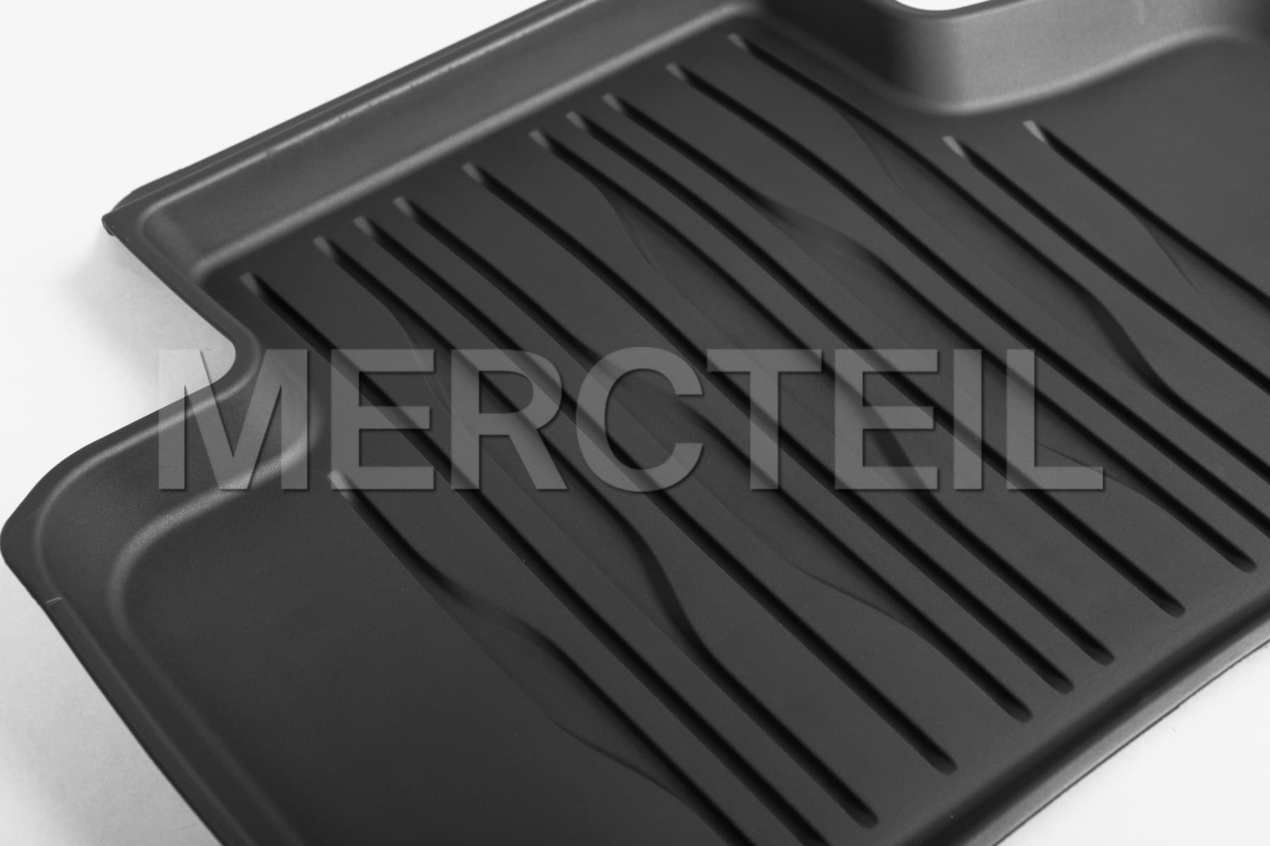 GLC Rubber Floor Mats Rear Dynamic Lines C254/X254 Genuine Mercedes-Benz A25468014049051