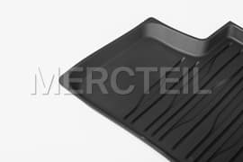GLC Rubber Floor Mats Rear Dynamic Lines C254/X254 Genuine Mercedes-Benz A25468014049051