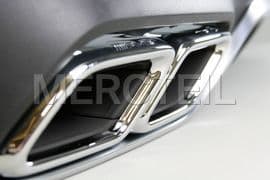 GLE Coupe AMG Chrome Diffuser Retrofit Kit for GLE-Class Coupe C292