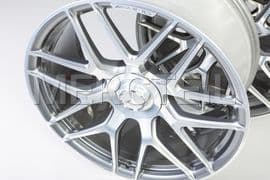 GLE63 AMG Wheels Forged Gray Genuine Mercedes Benz (part number: A16740144007X21)