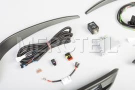 GLE BRABUS Front Fascia Inserts with LED DRL Genuine BRABUS (part number: 167-240-00)