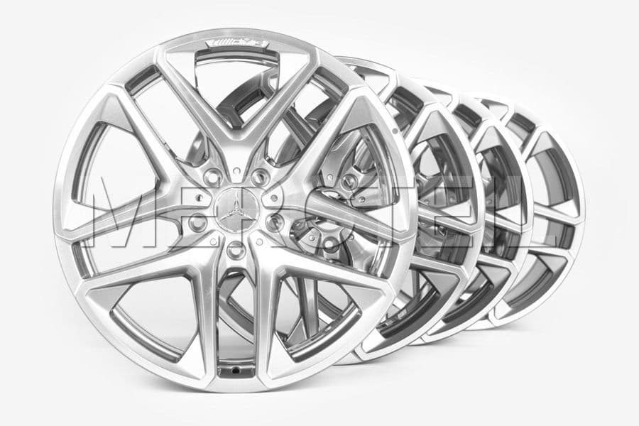 GLE Class AMG Wheels Titanium Gray R21 Genuine Mercedes AMG preview 0