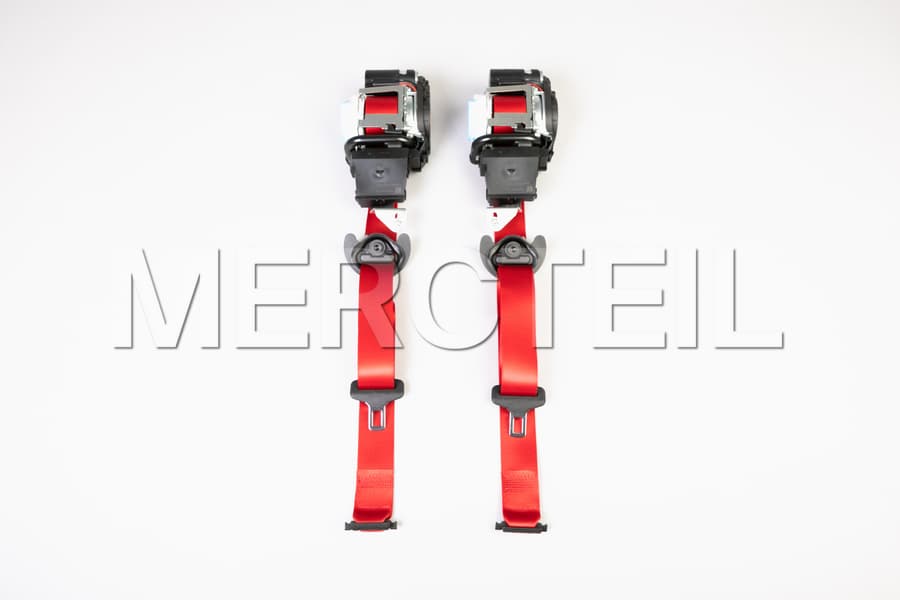 GLE Class / GLS Class AMG Red Seat Belts Conversion Kit V167 X167 Genuine Mercedes AMG preview 0