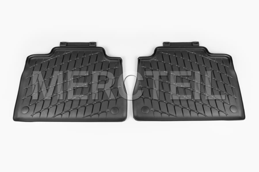 GLE Coupe Rear Rubber Floor Mats C167 Genuine Mercedes Benz preview 0