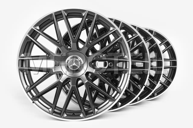 GLS 63 AMG 23 Inch Black Forged Rims Genuine Mercedes AMG preview