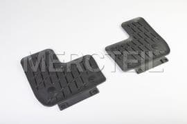 GLS All Season Elastomer 3 Row Floor Mats Genuine Mercedes Benz Accessories (part number: A16768079069G33)