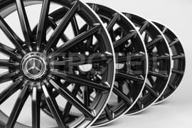 GLS Class AMG 15 Spoke Forged Wheels R22 X167 Genuine Mercedes AMG (part number: A16740184007X71)