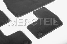 GLS Class Floor Velour Mats Set Black LHD/RHD X167 Genuine Mercedes-Benz A16768075109J74/A16768079109J74