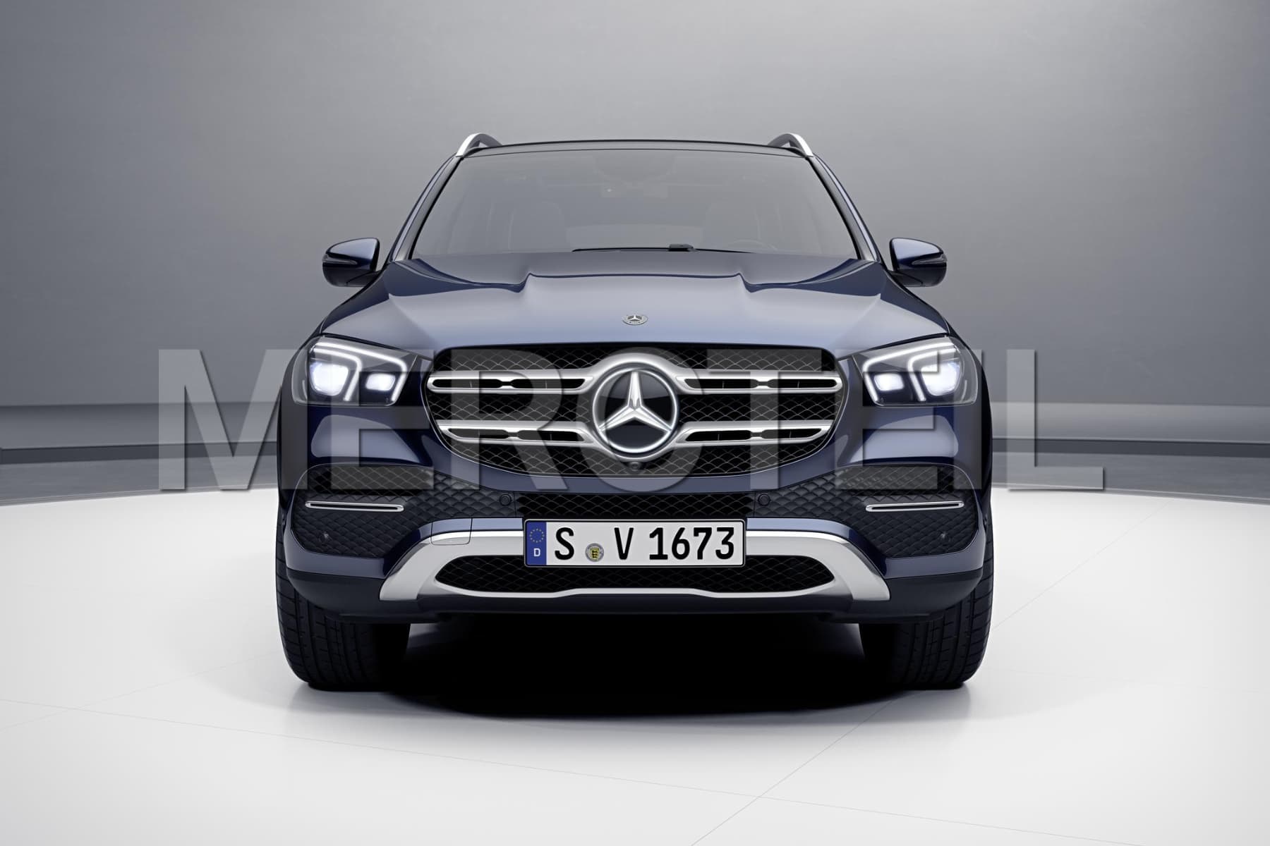 GLS Facelift Illuminated Mercedes Star Retrofit KIt X167 Genuine Mercedes-Benz A1678172201