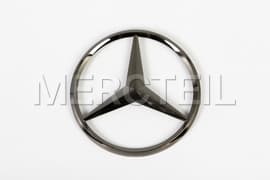 GLS SUV Trunk Star Badge - Black Night Package X167 Genuine Mercedes-AMG A1678172601