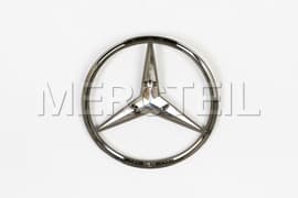 GLS SUV Trunk Star Badge - Black Night Package X167 Genuine Mercedes-AMG A1678172601