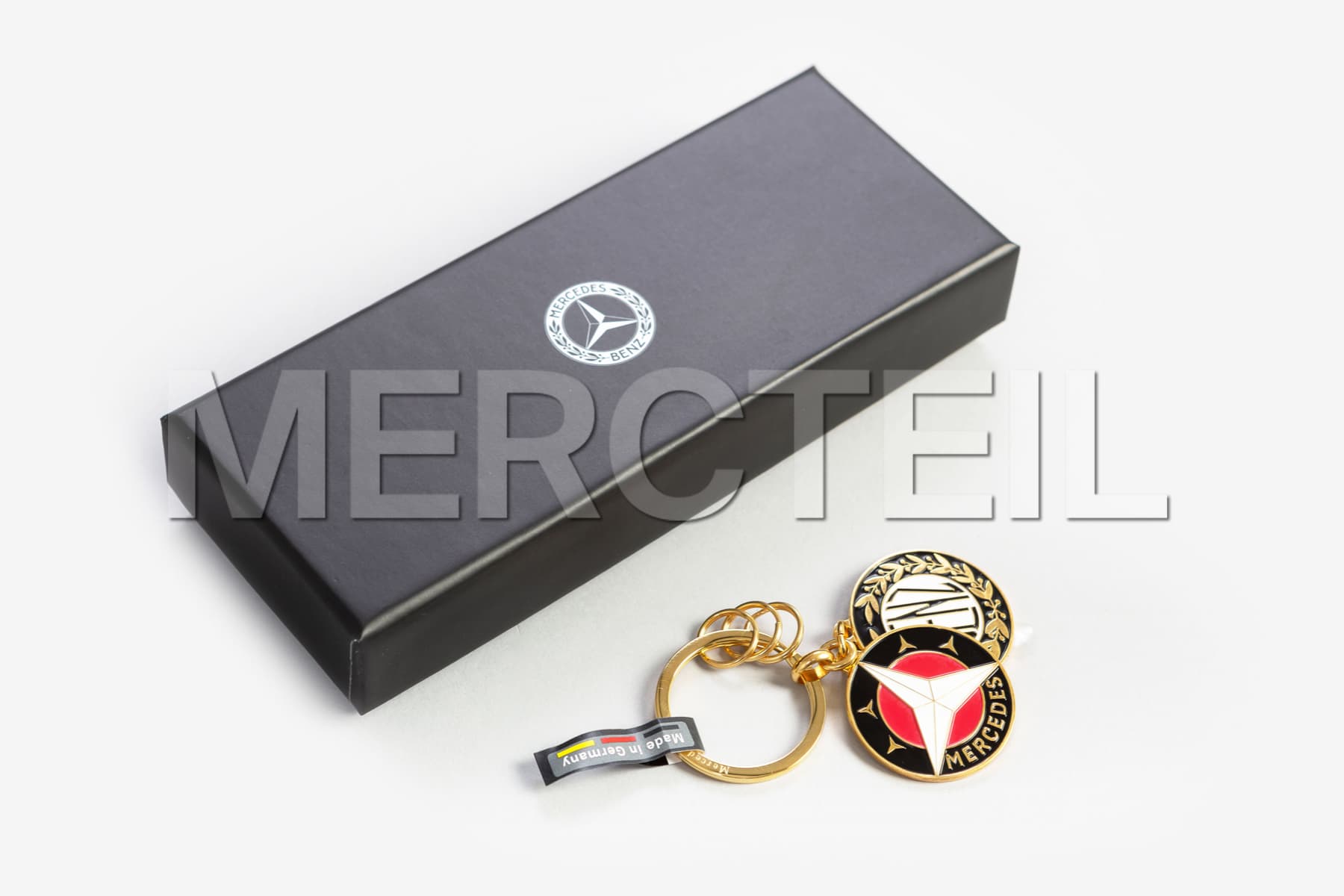 Mercedes-Benz Gold Key Ring (part number: B66041523)