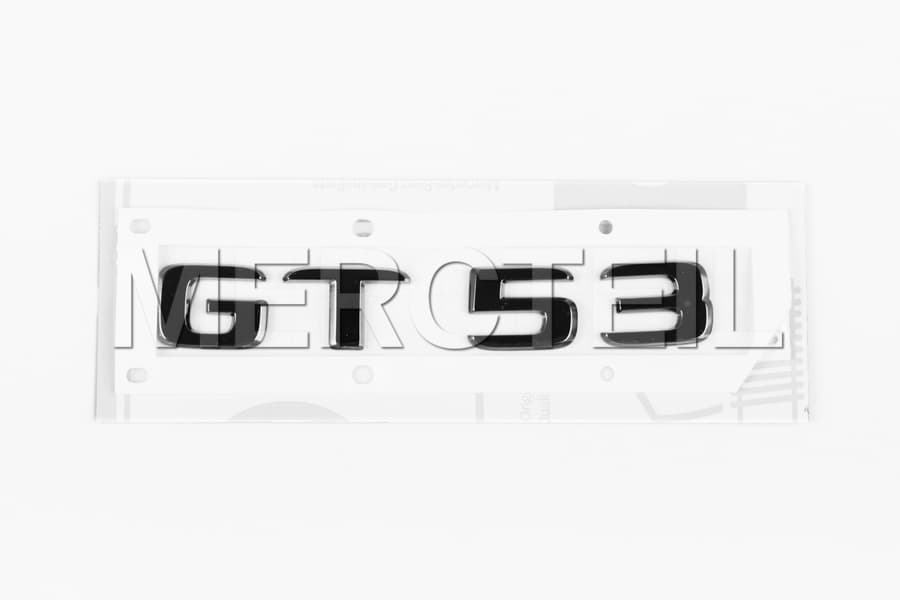 GT 53 AMG Black Model Logo Decal X290 Genuine Mercedes AMG preview 0