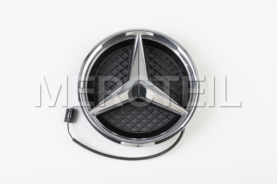 Brabus LED grille BLUE badge emblem logo for Mercedes-Benz W463A