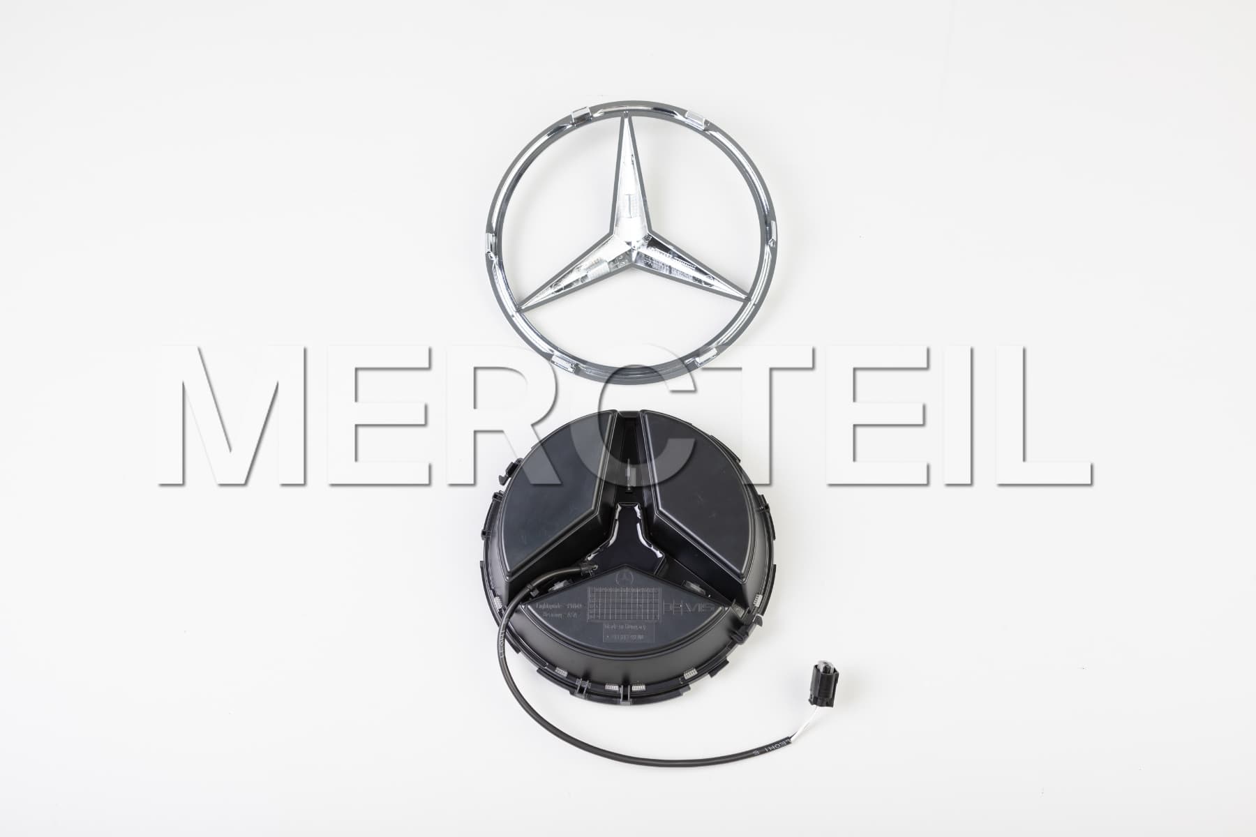 Mercedes Stern beleuchtet, Steuergerät, permanent Beleuchtung