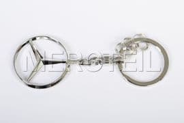 Brüssel Stern Silber Schlüsselanhänger Mercedes Benz Collection (Teilenummer: B66957516)