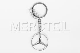 Keyring Brussels Star Silver Mercedes Benz Collection (part number: B66957516)