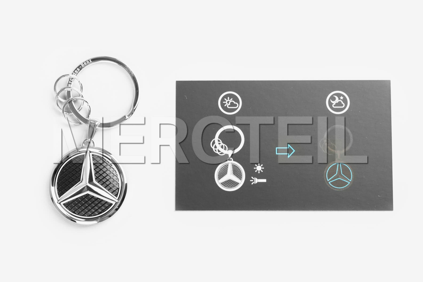 Mercedes-Benz Key Ring Las Vegas Self-Illuminating B66958326 Genuine New