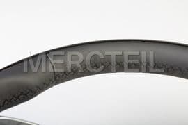 Leather Steering Wheel With Piano Black Trims for S-Class & Coupe (part number: A00246067039E38)